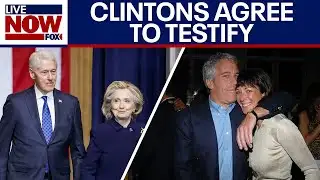 EPSTEIN FILES: Bill and Hillary Clinton agree to testify before Congress