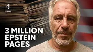 Epstein files: Three million fresh pages released by US Justice Department