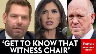 Eric Swalwell Issues Clear Warning To Kristi Noem And Tom Homan