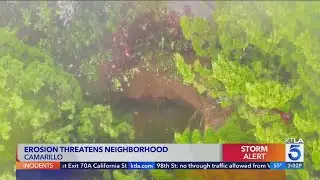 Erosion threatens neighborhood