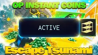 Escape Tsunami For Brainrots Script - INSTANT COINS, AUTO FARM, INSTANT LUCKY BLOCK, BASE SKIN 