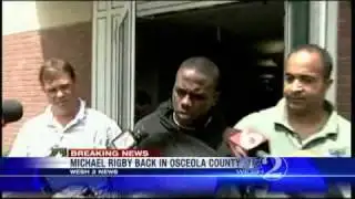 Escaped Osceola Inmate Michael Rigby Back In Fla.