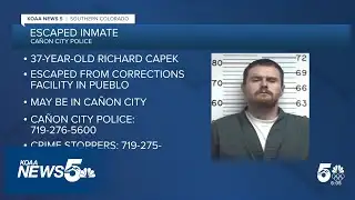 Escapee sought in the Pueblo area, reward offered