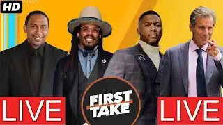 ESPN FIRST TAKE LIVE 02/04/2026 | GET UP LIVE | Stephen A. Smith and Cam Newton debate Super Bowl LX