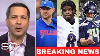 ESPN SC | Bills Introduce Joe Brady, Ravens OC Search, Patriots vs Seahawks Preview