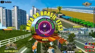 ETS2 1.58 - OPEN BETA / / MAPA BR BRASIL V5.7  #eurotrucksimulator2 #live