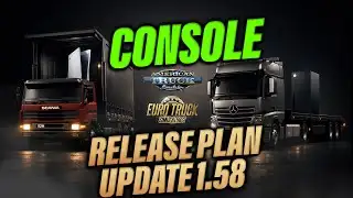 ETS2/ATS Update 1.58 - Console Release Checkpoint