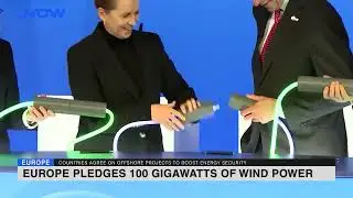 Europe pledges 100 gigawatts of wind power