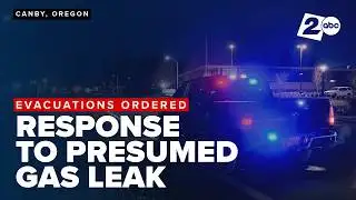 Evacuation order issued in area of Canby for 