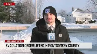 Evacuation order lifted in Montgomery County