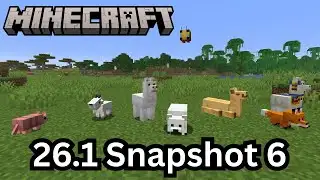 EVEN MORE BABY MOBS | Minecraft 26.1 Snapshot 6