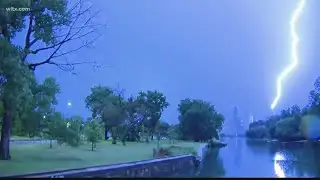 Even small storms can produce damaging lightning