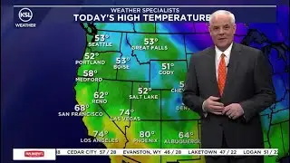 Evening forecast, Monday, Feb. 2