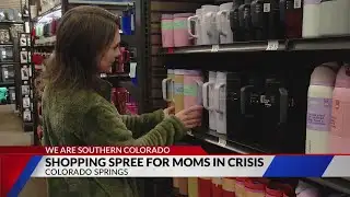 Event at Scheels gives single moms private shopping spree
