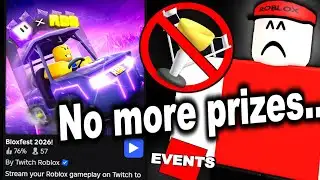 Events have changed... No more prizes.. (ROBLOX EVENT NEWS)