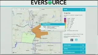 Eversource crews working on Springfield power outage