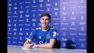Everton sign James Garner