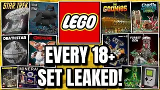 EVERY Lego 18+ Set LEAKED! (30+ NEW SETS!)