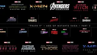 Every Marvel Movie & Show Coming PHASE 6 & PHASE 7