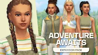 EVERY NEW CAS ITEM 🏹🏕️ | Sims 4 Adventure Awaits Create A Sim