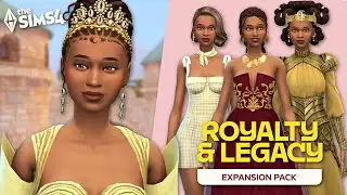 EVERY NEW CAS ITEM 👑✨ | Sims 4 Royalty & Legacy Create A Sim