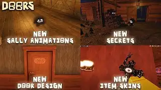 Every New CHANGES in DOORS THE BLACK FRIDAY UPDATE | New Secret Changes in Doors #doors #roblox