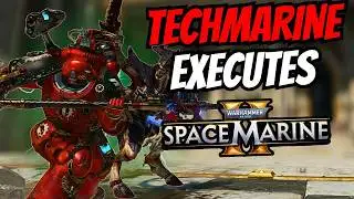 Every New Techmarine Class Execution Animation in Space Marine 2 Patch 12