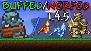 Every single weapon Buff/Nerf in 1.4.5!