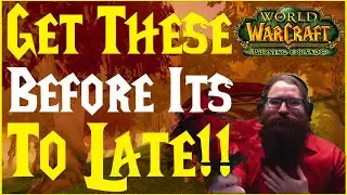 Every TBC Pre Patch Item To EXPLOIT Right Now