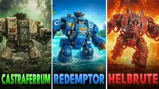 Every Warhammer 40K Dreadnought Type Explained