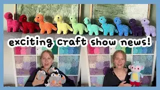 Everything I Crocheted Last Month, Exciting Craft Show News!!