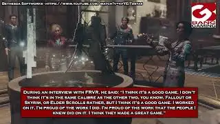 Ex-Bethesda Developer: Starfield ‘Not in the Same Calibre’ as The Elder Scrolls or Fallout