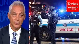 Ex-Chicago Mayor Rahm Emanuel Asked How He Would Handle Crime Amid Trump