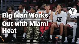 Ex-Maverick Gets in Shape with Heat