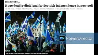 Excerpt from the National “Huge double-digit lead for Scottish independence in new poll”