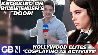 EXCLUSIVE: Billie Eilish confronted over ‘STOLEN LAND’ comments after Grammy speech | Ben Leo