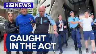 EXCLUSIVE: Four men arrested over alleged kidnapping plot in Sydney | 9 News Australia