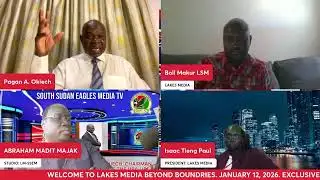 EXCLUSIVE INTERVIEW WITH GEN. PAGAN AMUM OKIECH