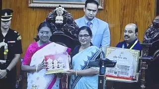 ଓଡିଶା ବିଧାନସଭାରେ ରାଷ୍ଟ୍ରପତି ଦ୍ରୌପଦୀ ମୁର୍ମୁଙ୍କ ଉଦବୋଧନ ।  exclusivenews  2025 । Pratyusha News Odisha 