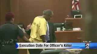 Execution date set for officer
