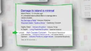 Expandable stories in Google News