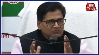 Expelled SP Leader Ramgopal Yadav Breaks Down In Press Conference