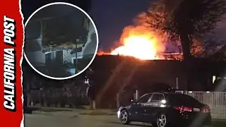 Explosion Destroys LA Apartment, Leaving Two Injured, Including Child