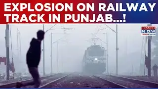 Explosion On Freight Track In Punjab; Train Engine Damaged, Driver Injured, Investigation Underway..
