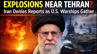 Explosions Near Tehran? Iran Denies Reports as U.S. Warships Gather