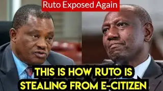 🔥 EXPOSED!! Justin Muturi Reveals How Ruto is Stealing Money From E-citizen 