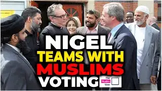 EXPOSED🚨😱 Nigel Farage CAVE IN to MUSLIMS VOTING BLOC