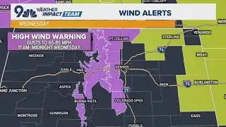 Extended forecast | Strong winds and elevated fire danger Wednesday for Denver