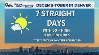 Extended forecast | Sunny and mild afternoon with highs in the 60s