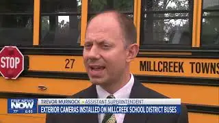Exterior Cameras Installed on Millcreek School District Buses